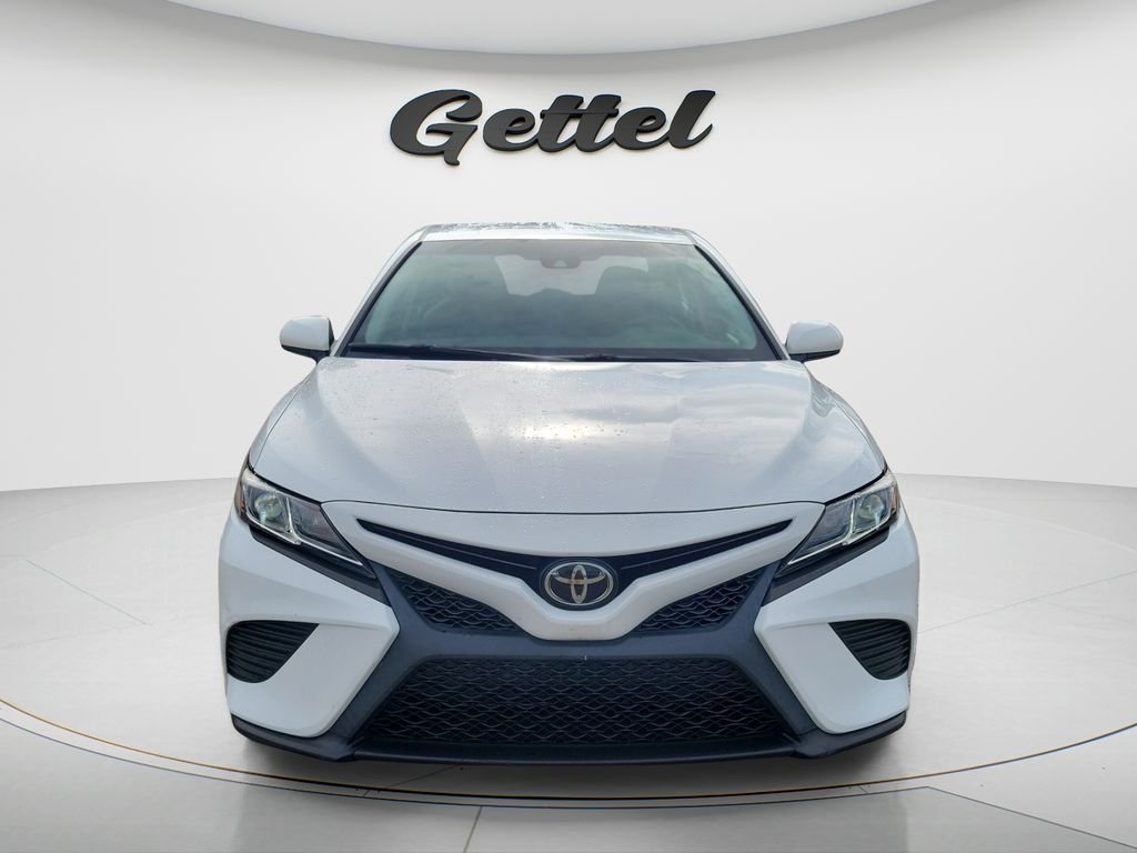 Certified Used 2018 White Toyota SE image 2