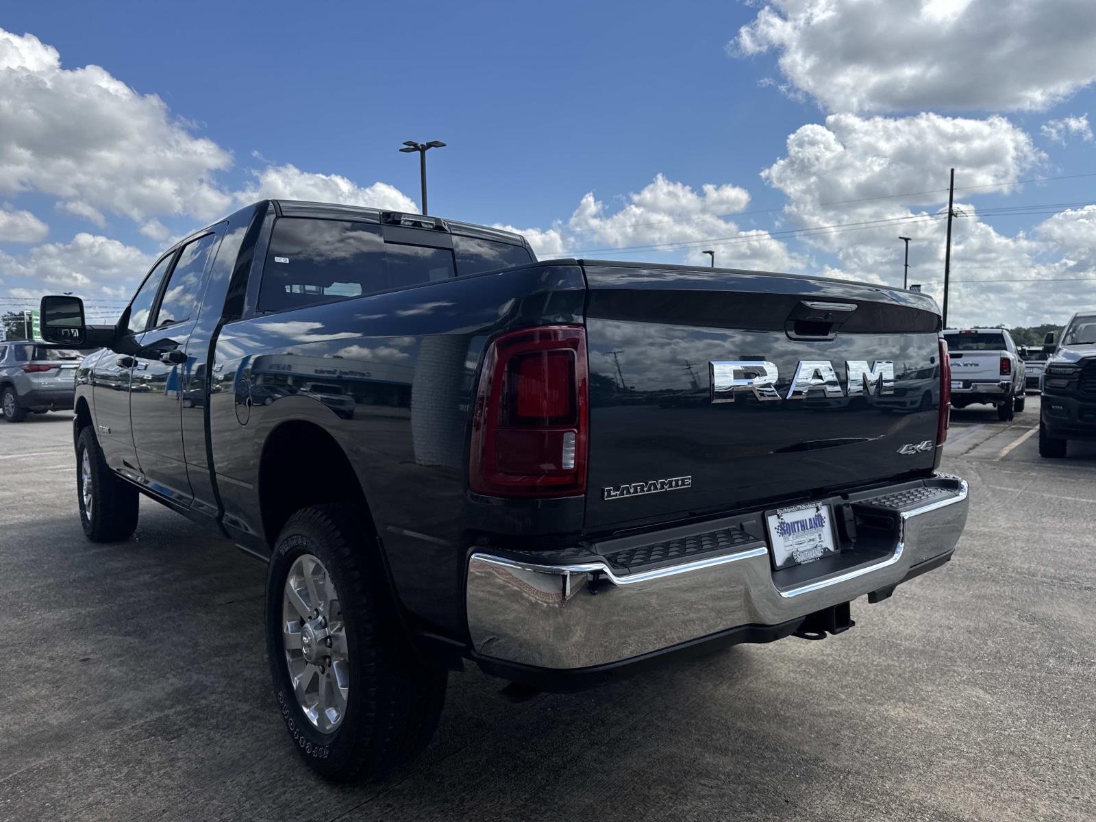 New 2026 Forged Blue Metallic Exterior Paint RAM Laramie image 4