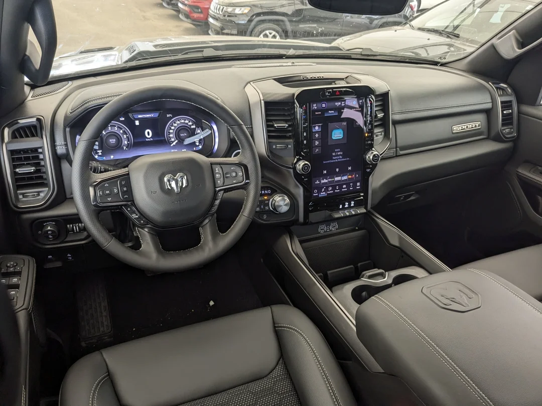 New 2026 Grey RAM Sport - - 4x4 - 420HP Turbo I6 - Adaptive Cruise Control - Park Assist & More! image 25