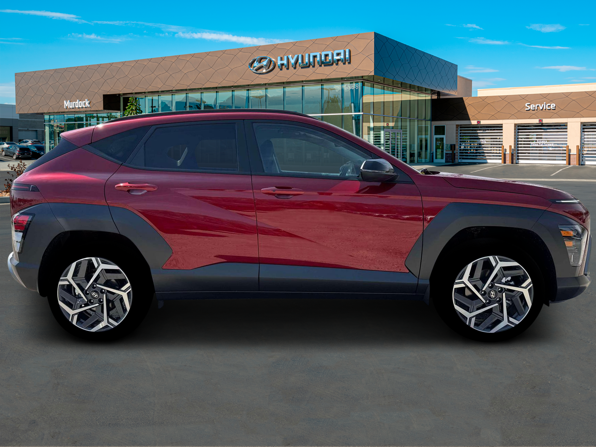 New 2026 Ultimate Red Metallic Hyundai SEL Premium AWD image 9