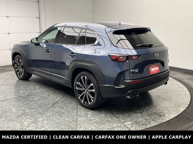 Certified Used 2023 Ingot Blue Mica Mazda 2.5 S Premium Plus Package image 2