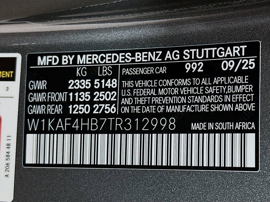 New 2026 Selenite Grey Metallic Mercedes-Benz C 300 image 64
