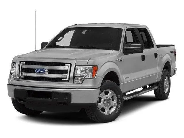 Used 2013 White Platinum Metallic Tri-Coat Ford Lariat image 1