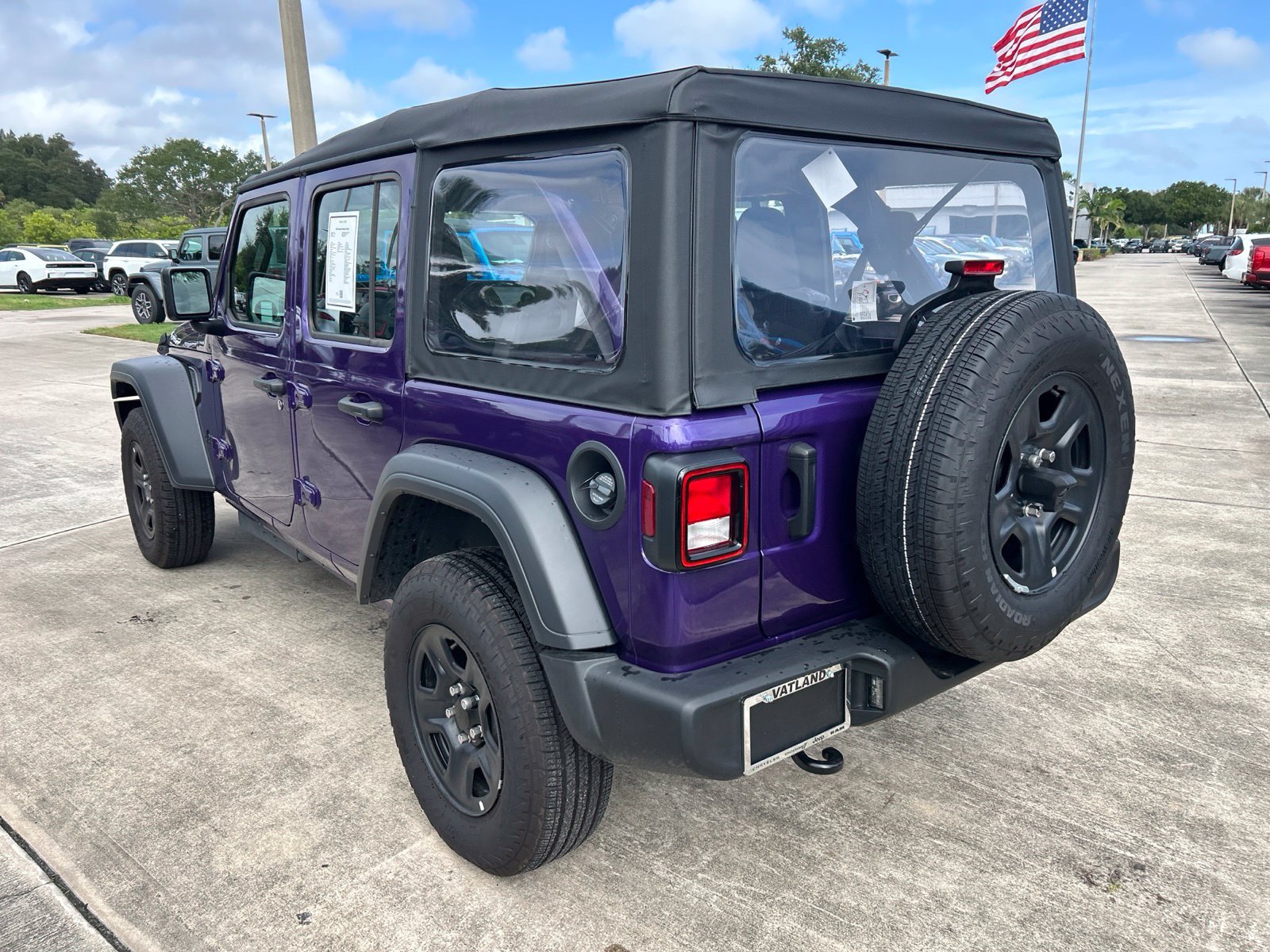 Used 2026 Purple Jeep Sport image 3
