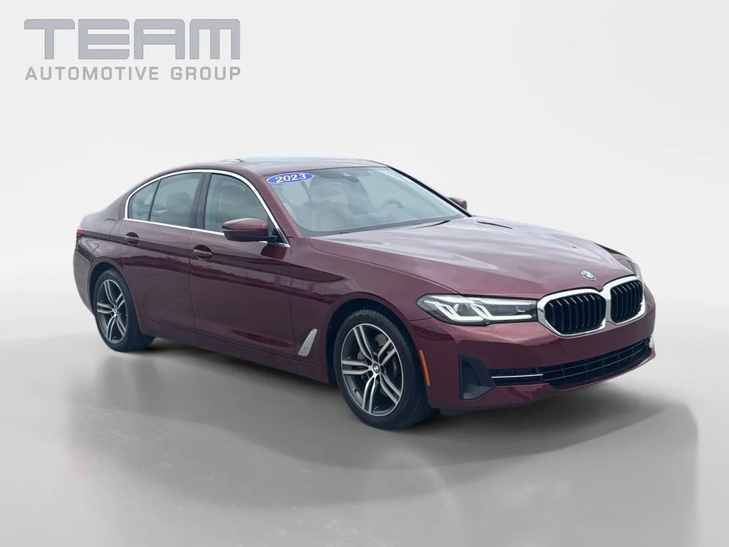 Used 2023 Red BMW 530i image 1