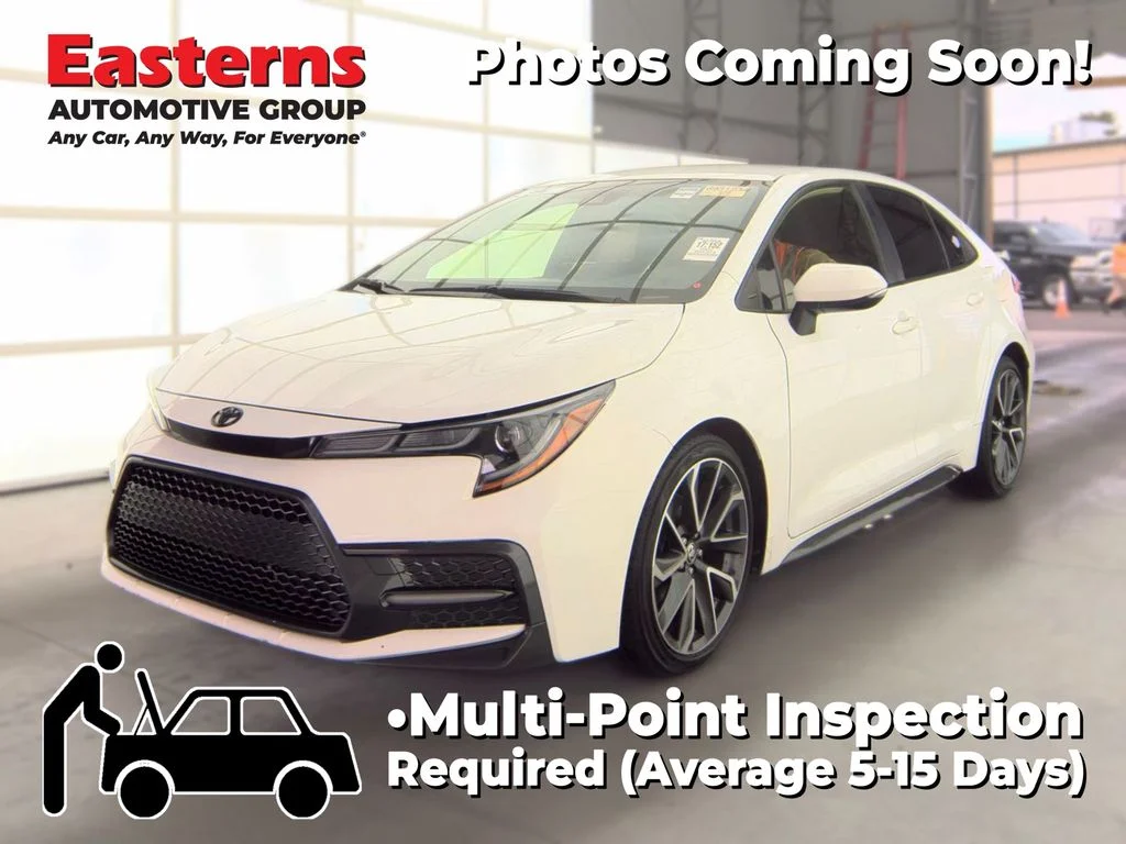 Used 2022 White Toyota SE image 1
