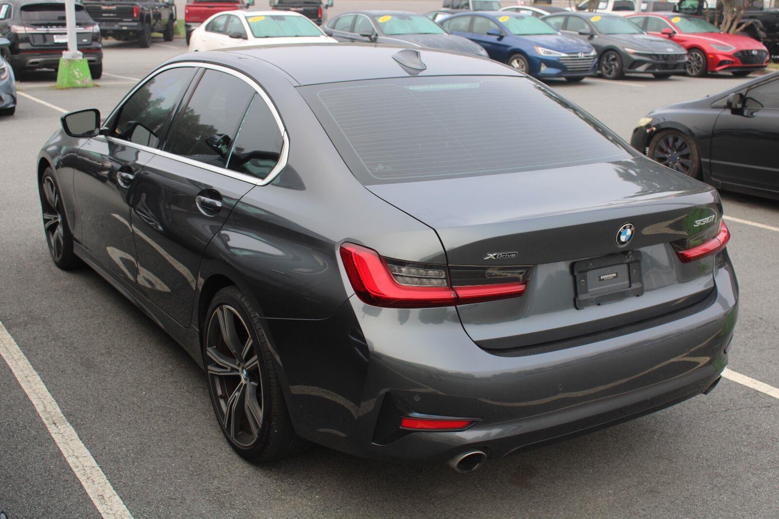 Used 2021 Mineral Gray Metallic BMW 330i xDrive image 8
