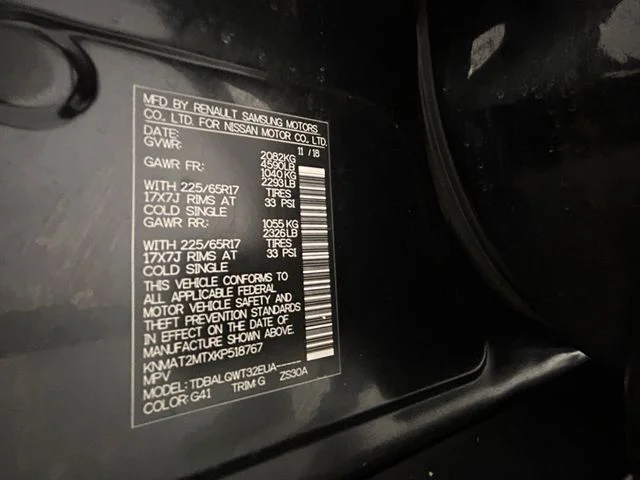 Used 2019 Black Nissan SV image 20