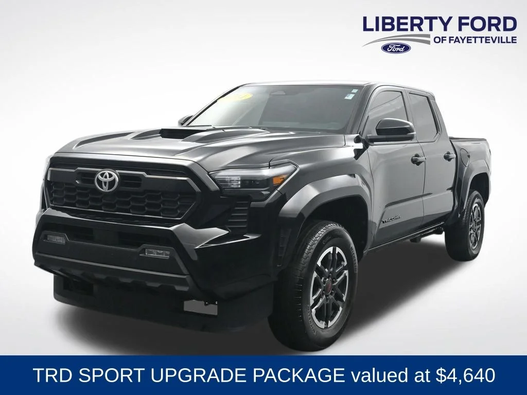 Used 2024 Black Toyota TRD Sport image 1