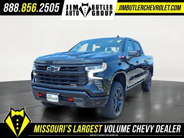 Certified Used 2025 Black Chevrolet LT Trail Boss image 1
