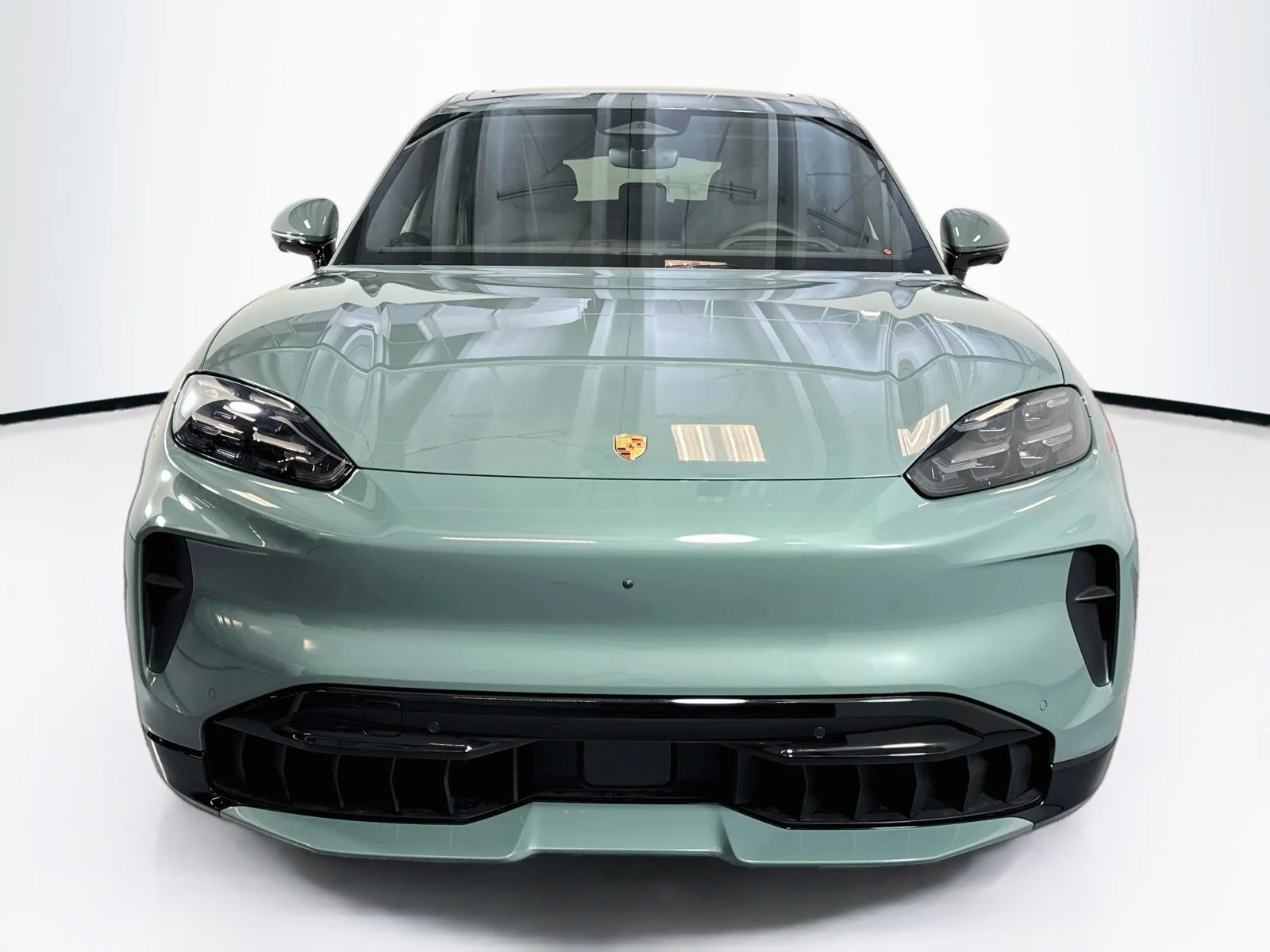 New 2026 Mystic Green Metallic Porsche Electric image 6