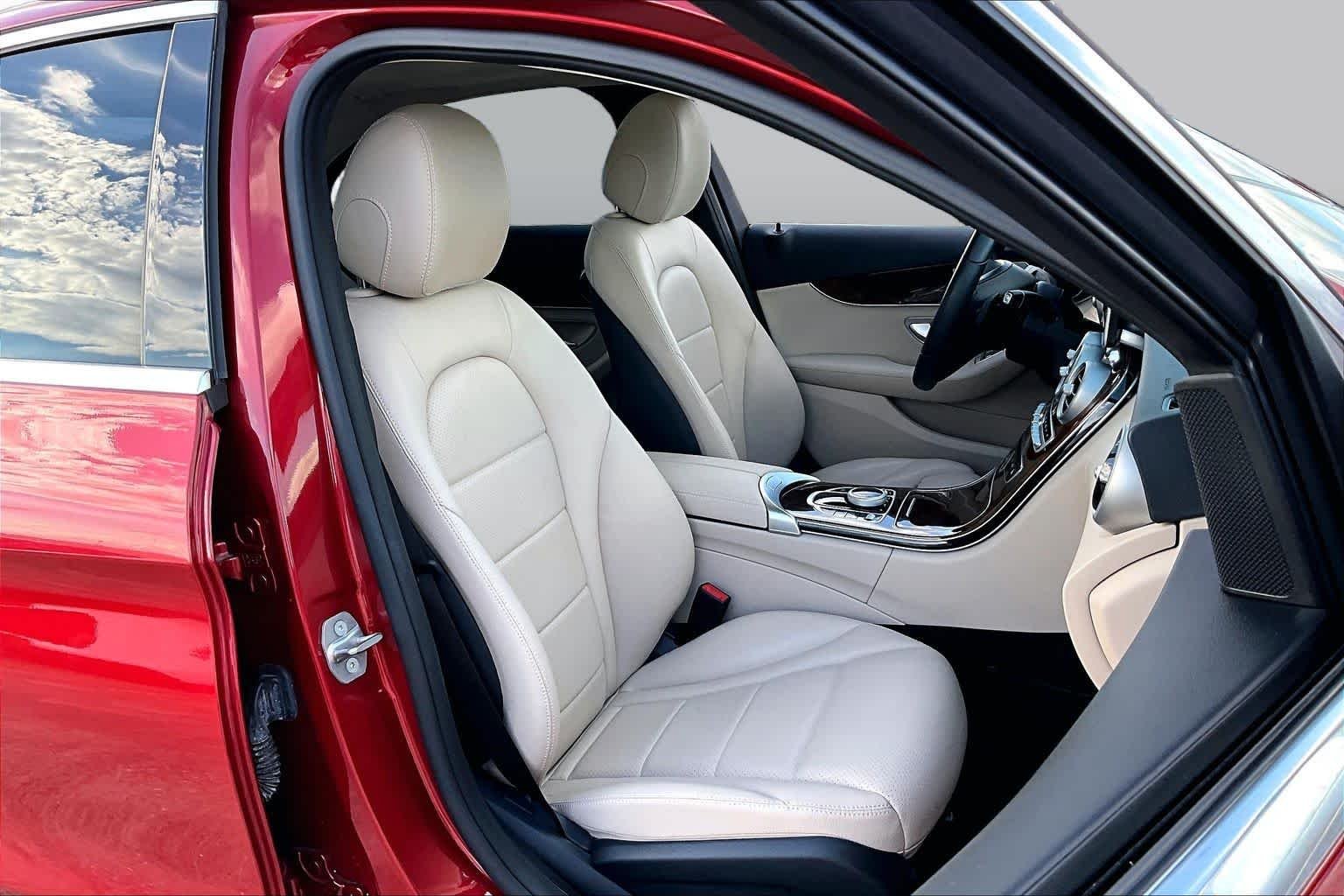 Used 2017 designo Cardinal Red Metallic Mercedes-Benz C 300 image 9