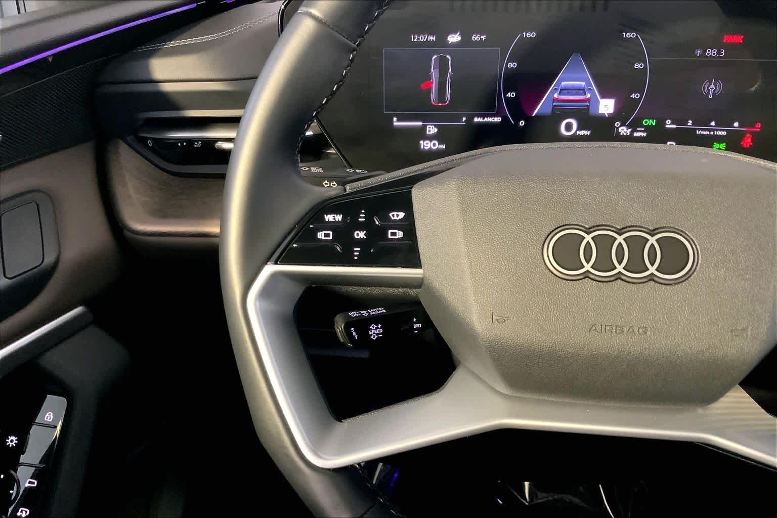 Used 2025 Mythos Black Metallic Audi Premium Plus image 24
