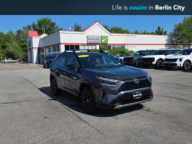 Used 2023 Midnight Black Metallic Toyota XSE image 1