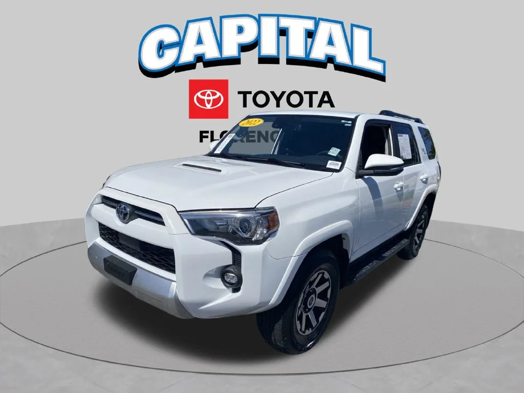 Used 2022 White Toyota TRD Off-Road Premium image 2