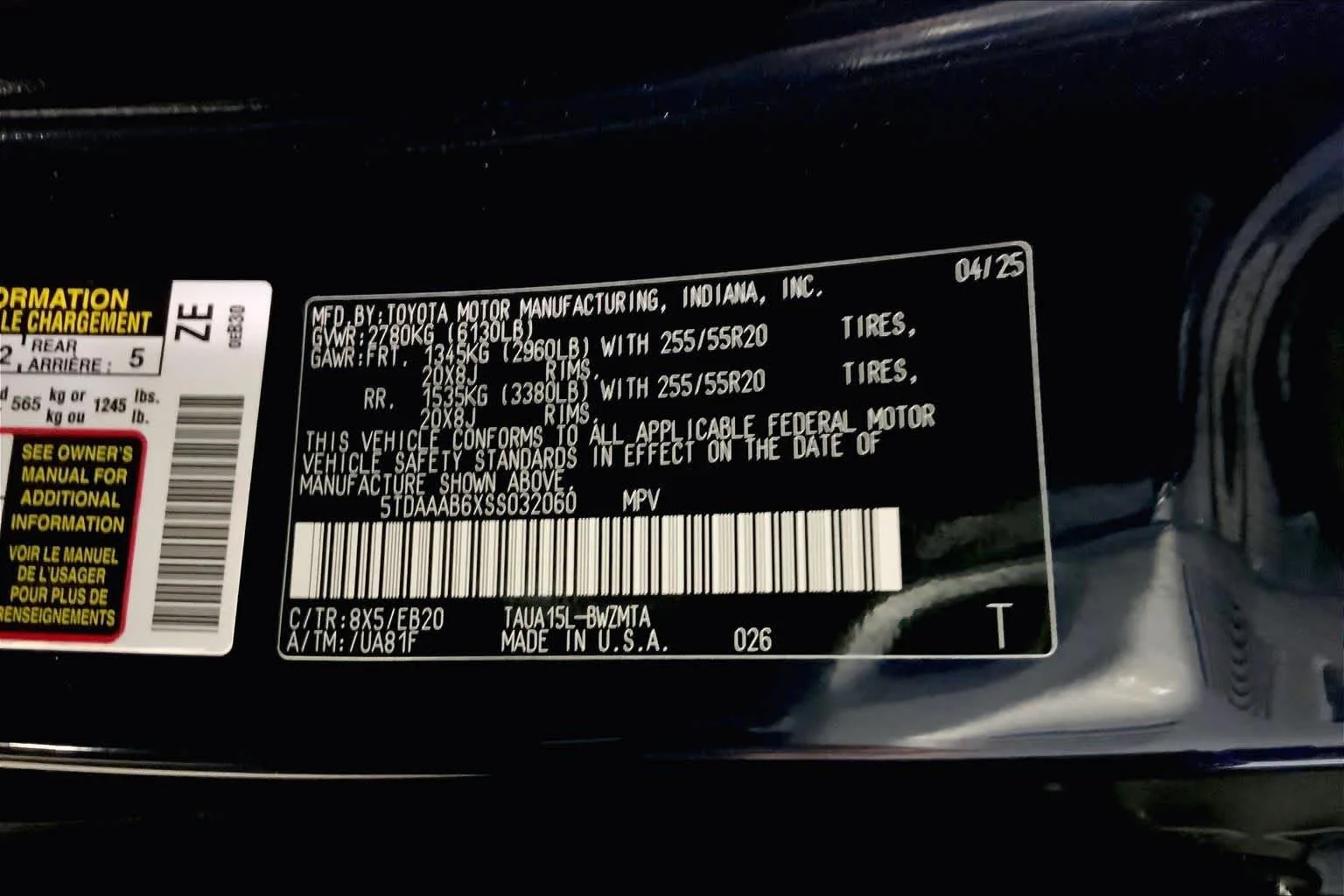 Used 2025 Nightfall Mica Lexus Premium image 37