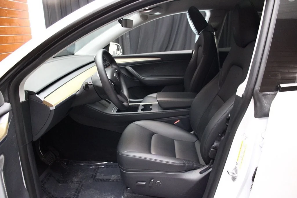 Used 2023 Pearl White Multi-Coat Tesla Long Range image 28