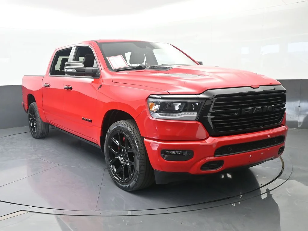 Used 2023 Flame Red Clearcoat Ram Laramie image 9