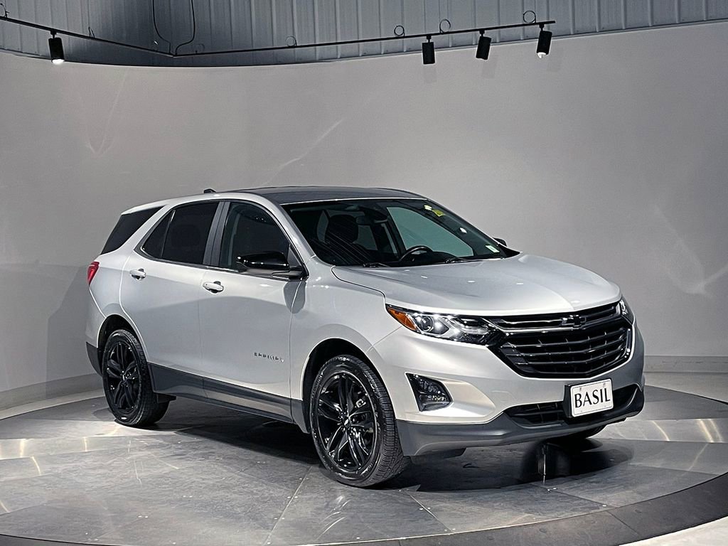 Used 2021 SILVER ICE METALLIC Chevrolet LT image 40