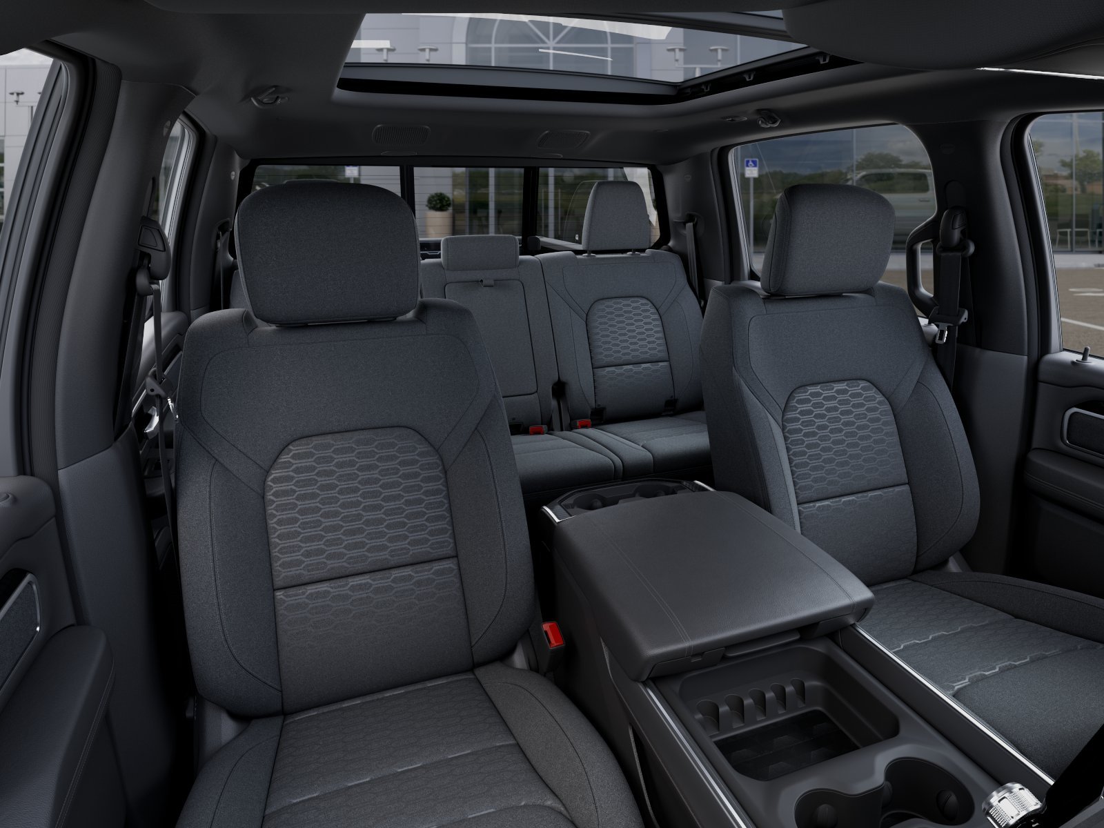 New 2026 Diamond Black Crystal Pearl-Coat Exterior Paint RAM Big Horn/Lone Star image 59