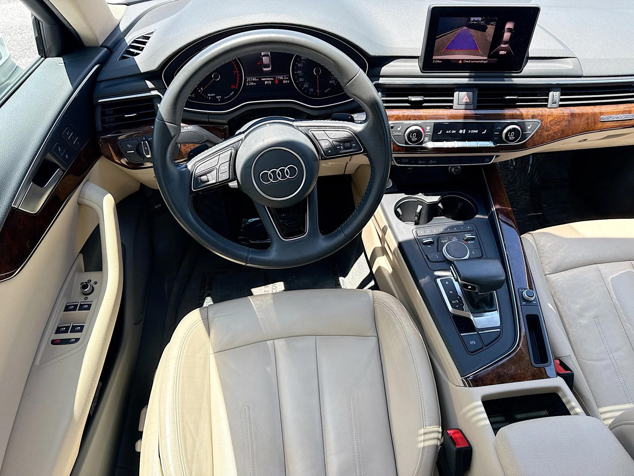 Used 2019 Glacier White Metallic Audi Premium image 15
