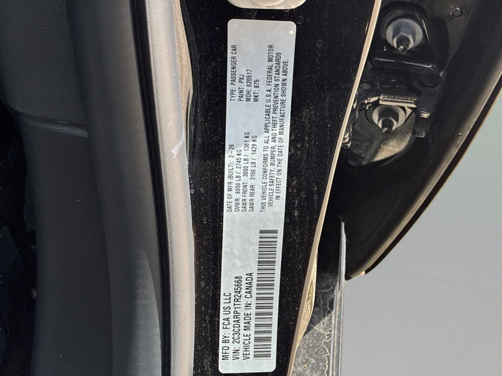 New 2026 Diamond Black Crystal Pearlcoat Dodge Scat Pack image 38