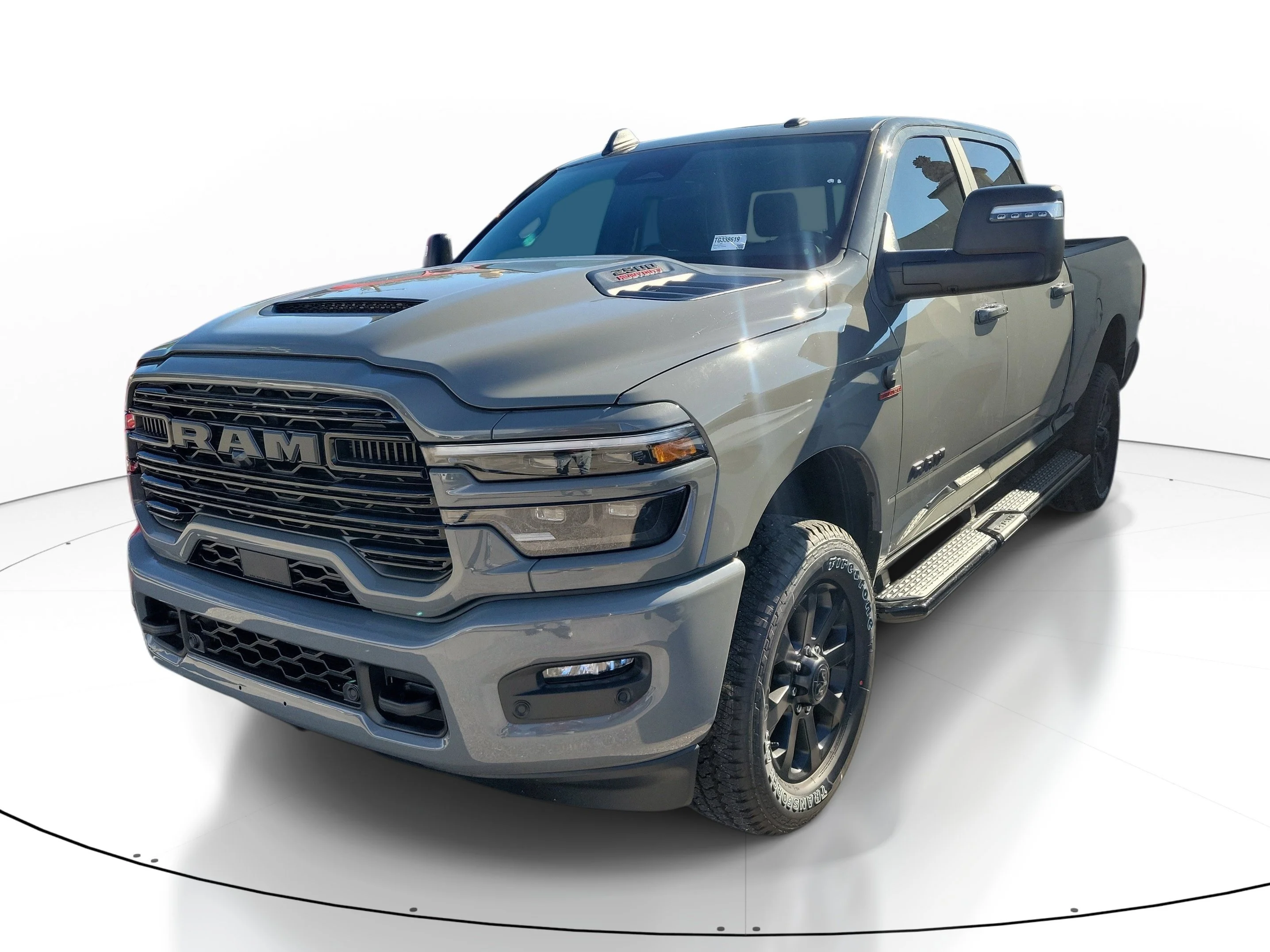 New 2026 Ceramic Gray Clearcoat RAM Laramie image 3