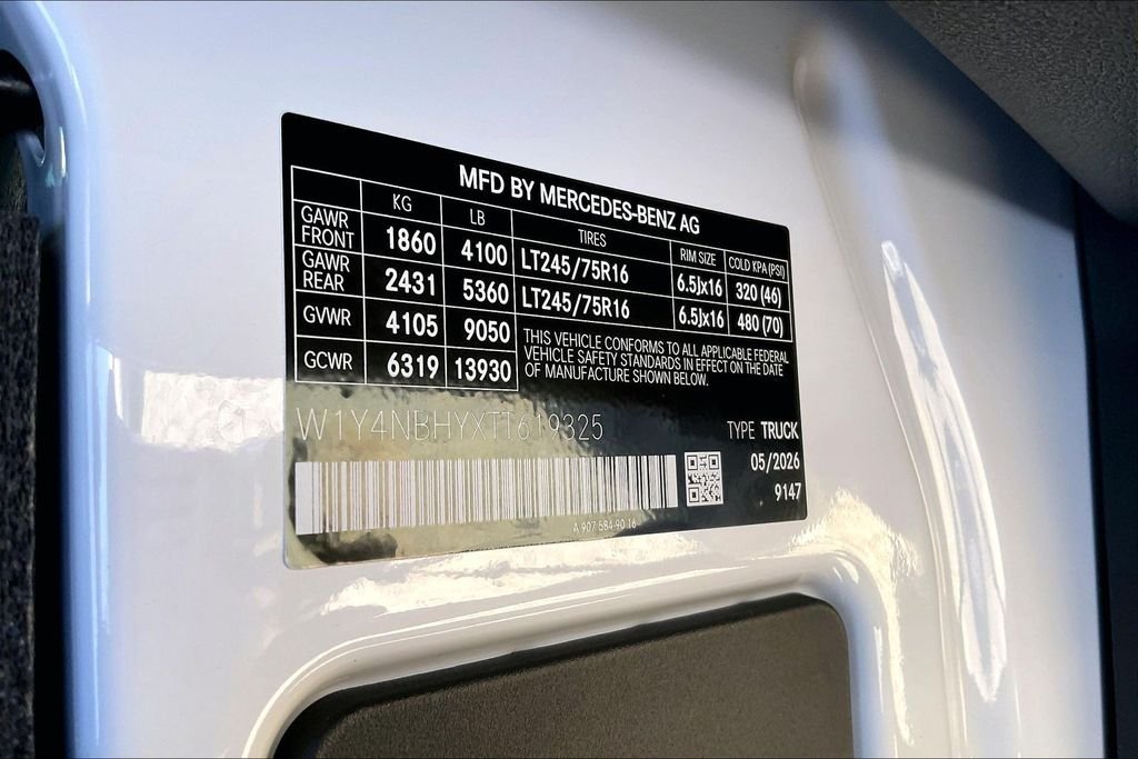 New 2026 Arctic White Mercedes-Benz Cargo 144 WB image 11