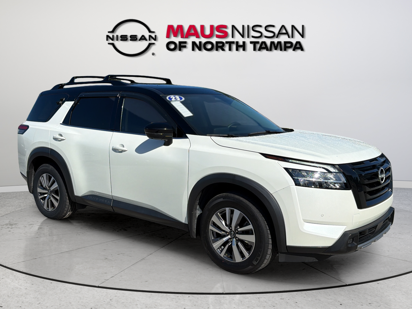 Used 2023 White Nissan SL image 1