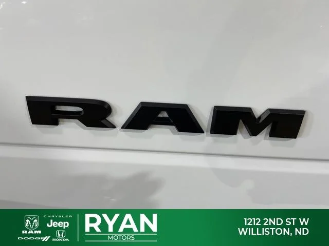 New 2026 Bright White Clear-Coat Exterior Paint RAM Laramie image 13