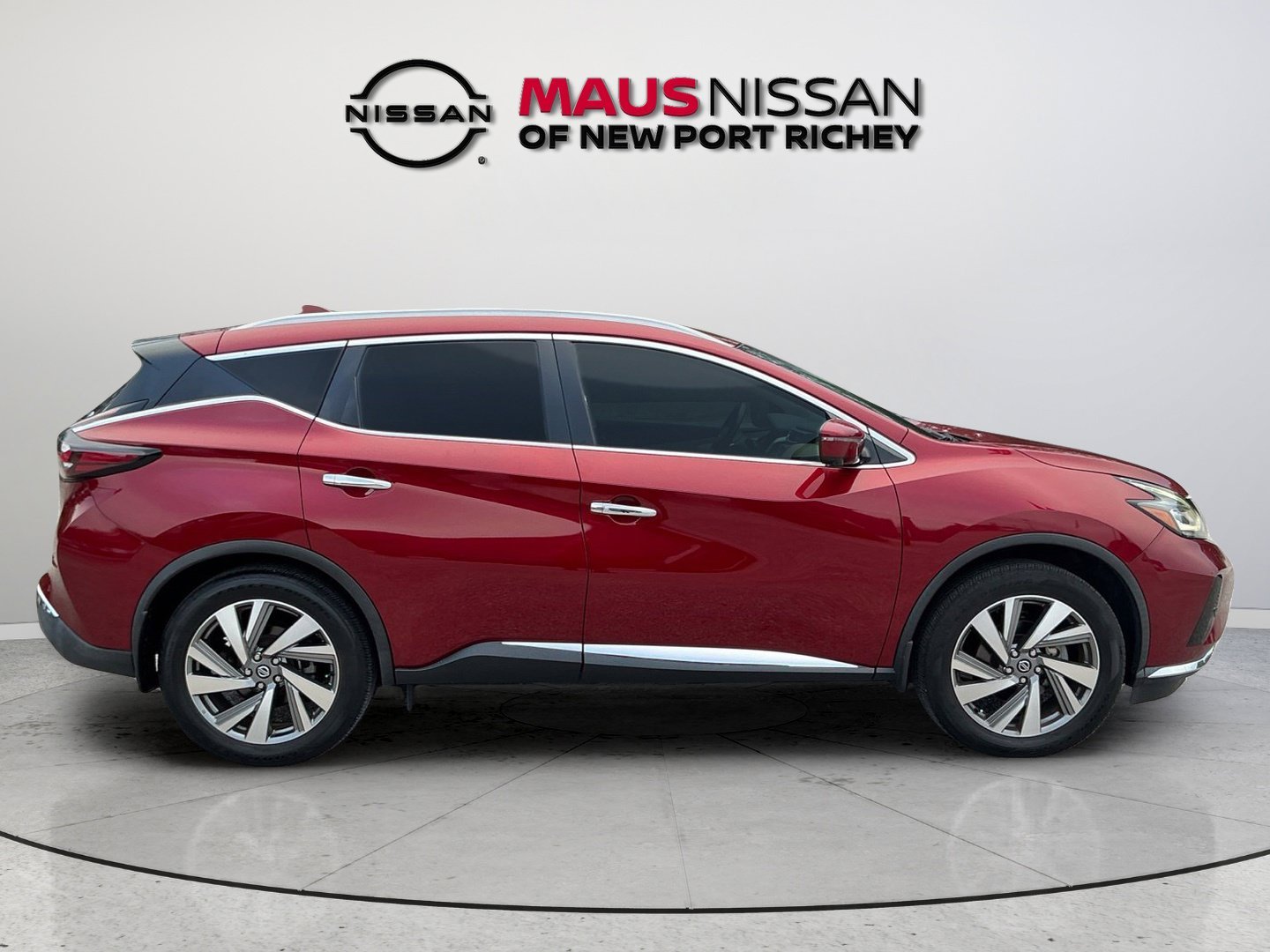 Certified Used 2021 Red Nissan SL image 8