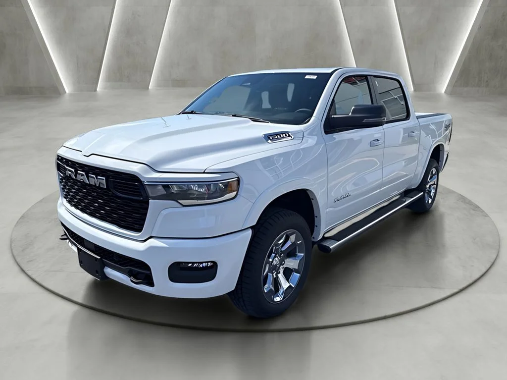 New 2026 Bright White Clear-Coat Exterior Paint RAM Big Horn/Lone Star image 7