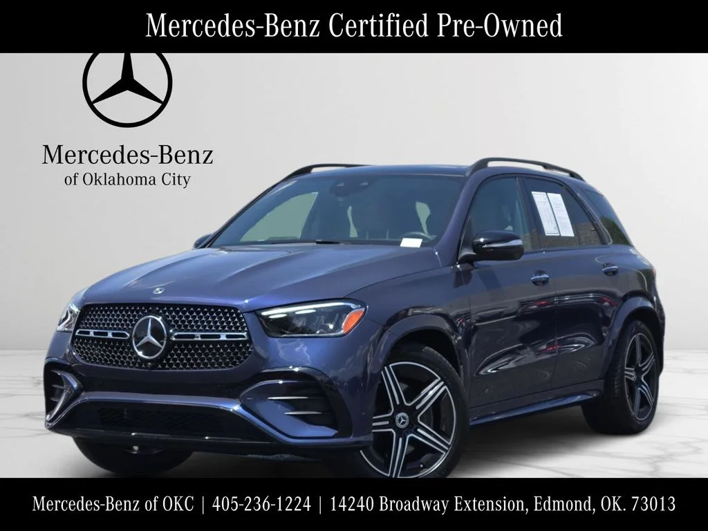 Certified Used 2026 Twilight Blue Metallic Mercedes-Benz GLE 450 image 1