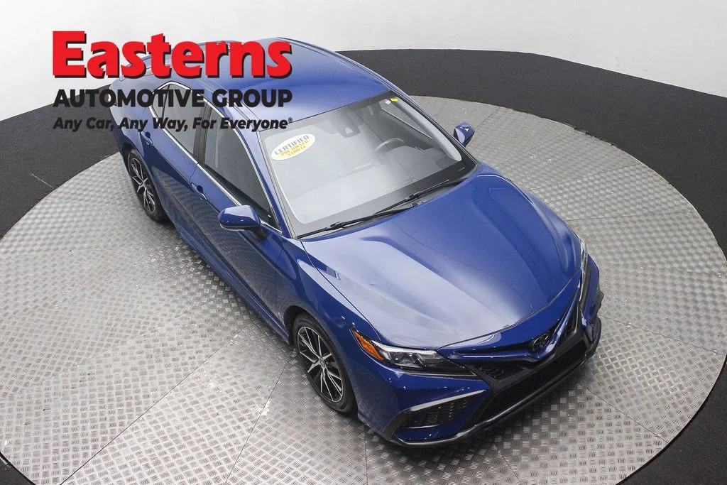 Used 2024 Blue Toyota SE image 3