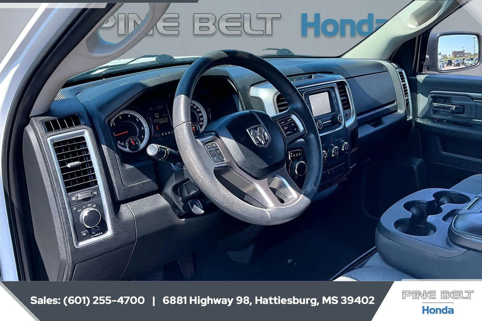 Used 2021 Bright White Clearcoat Ram SLT image 12