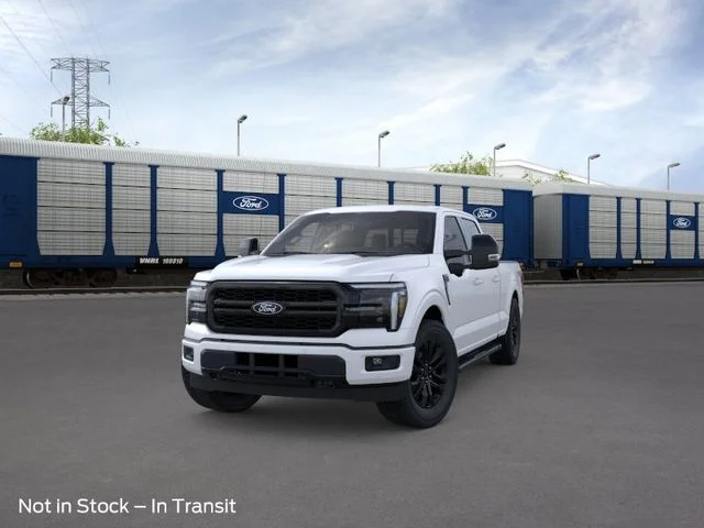 New 2026 White Metallic Ford Lariat image 2