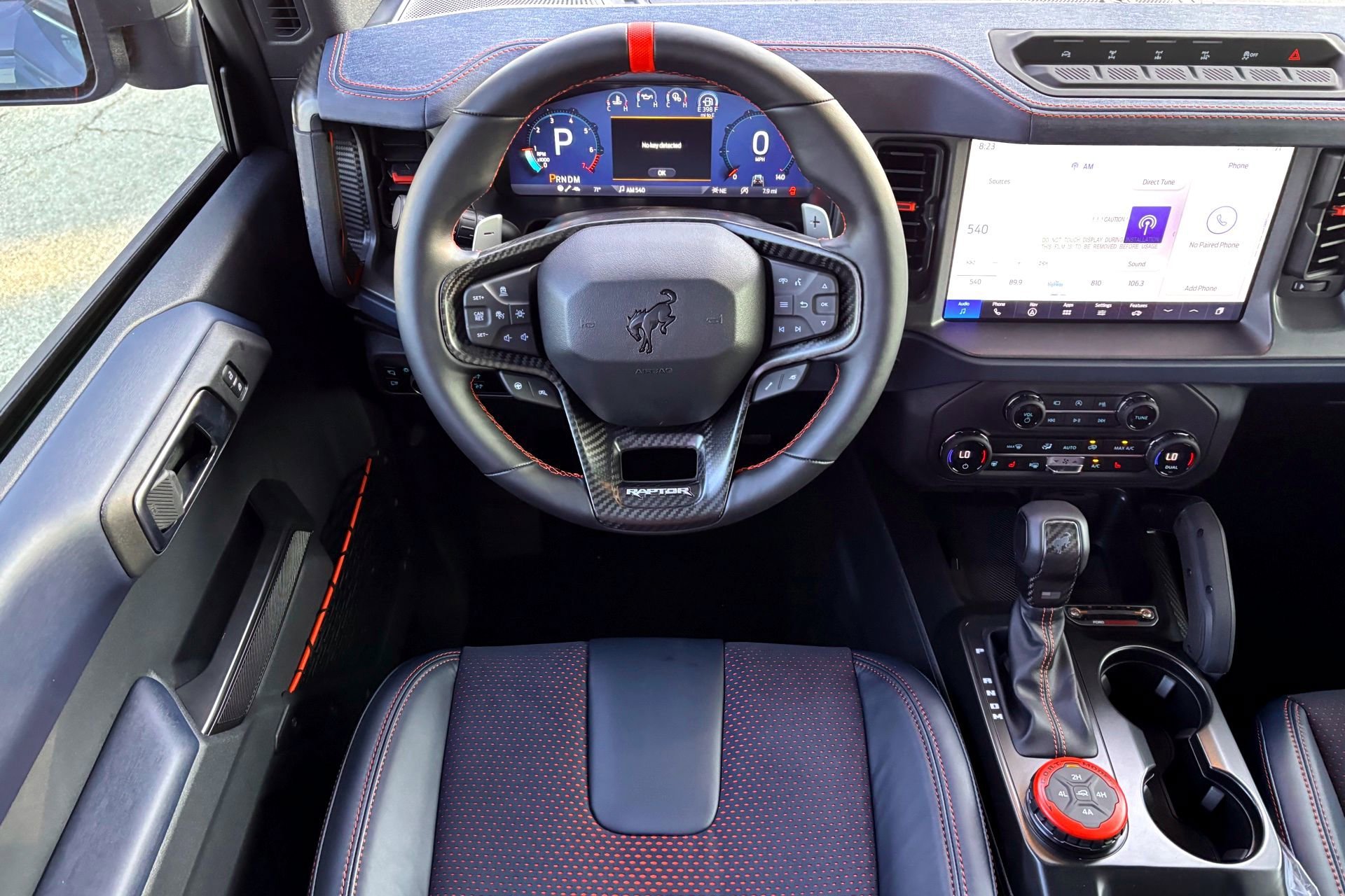 New 2025 Azure Gray Metallic Tri-Coat Ford Raptor image 18