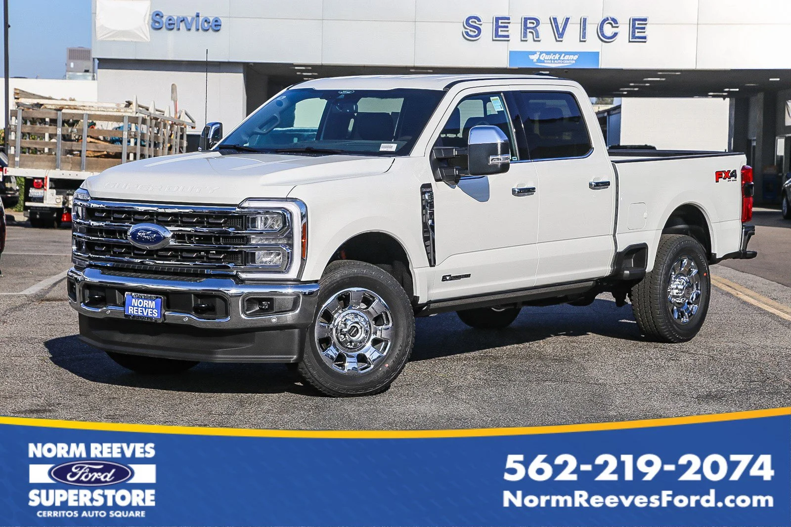 New 2026 Star White Metallic Tri-Coat Ford F-250® King Ranch® image 1