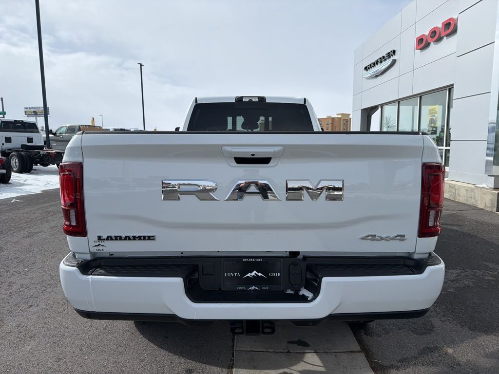 New 2026 Bright White Clear-Coat Exterior Paint RAM Laramie image 5