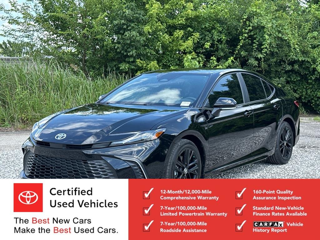 Used 2026 Midnight Black Metallic Toyota SE image 7