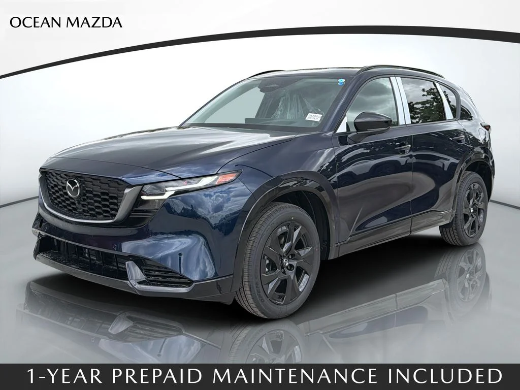 New 2026 Navy Blue Mica Mazda 2.5 S Premium Plus AWD image 1