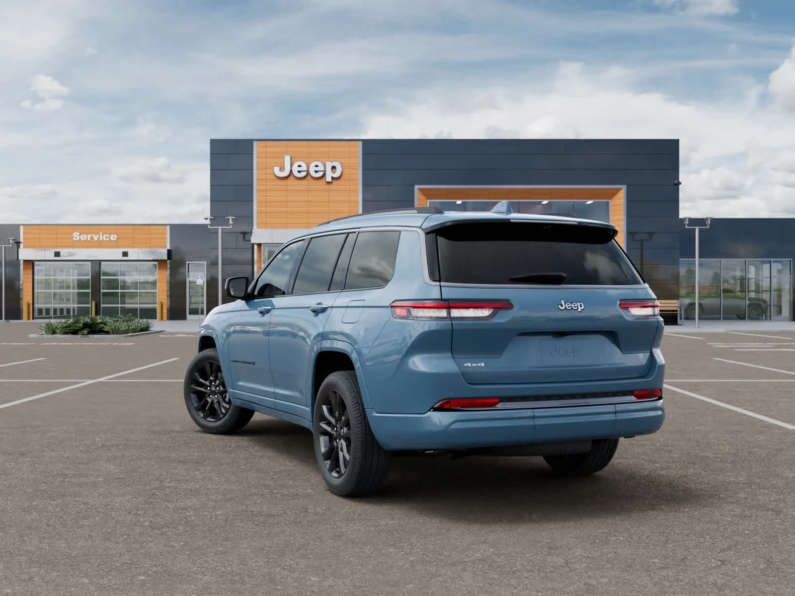 New 2026 Steel Blue Jeep Limited Reserve image 3