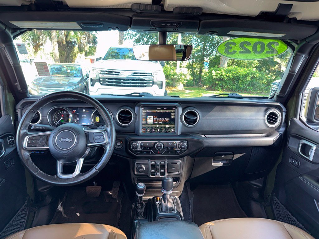 Used 2023 Green Jeep Sahara 4xe image 46