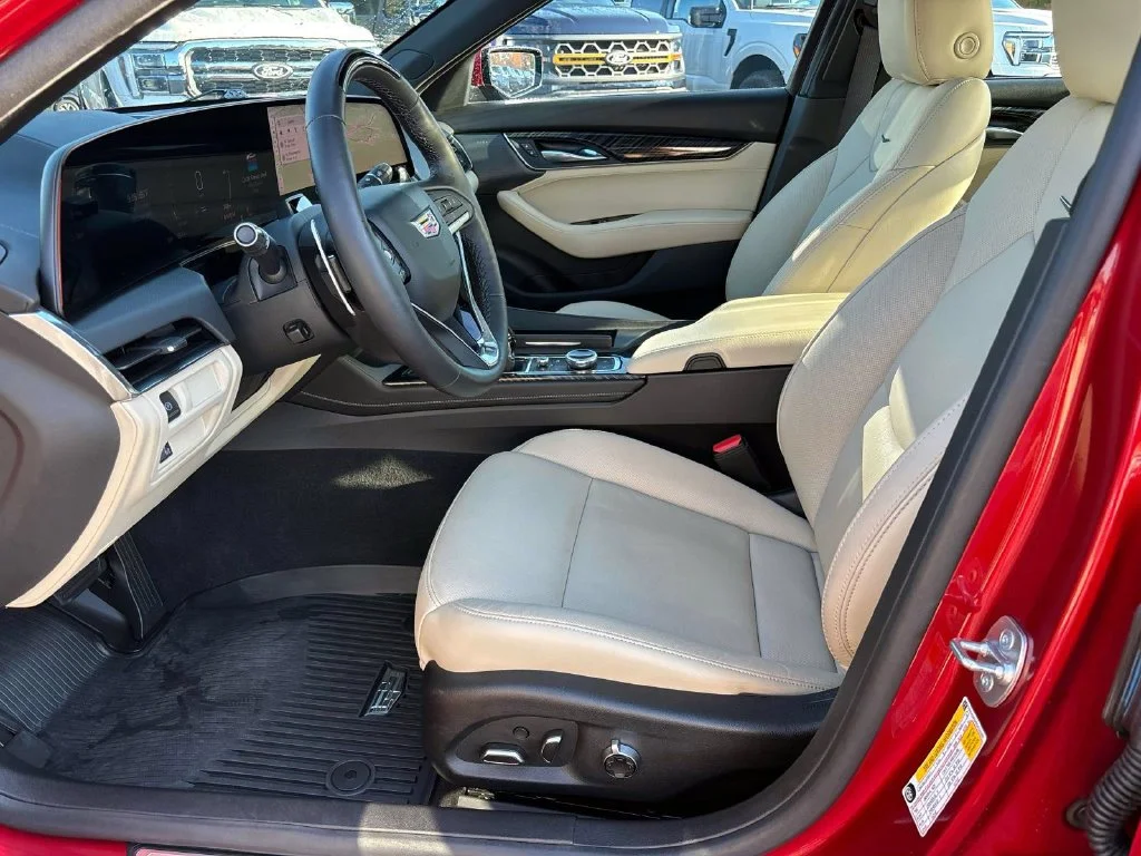 Used 2025 Radiant Red Cadillac Premium Luxury image 10