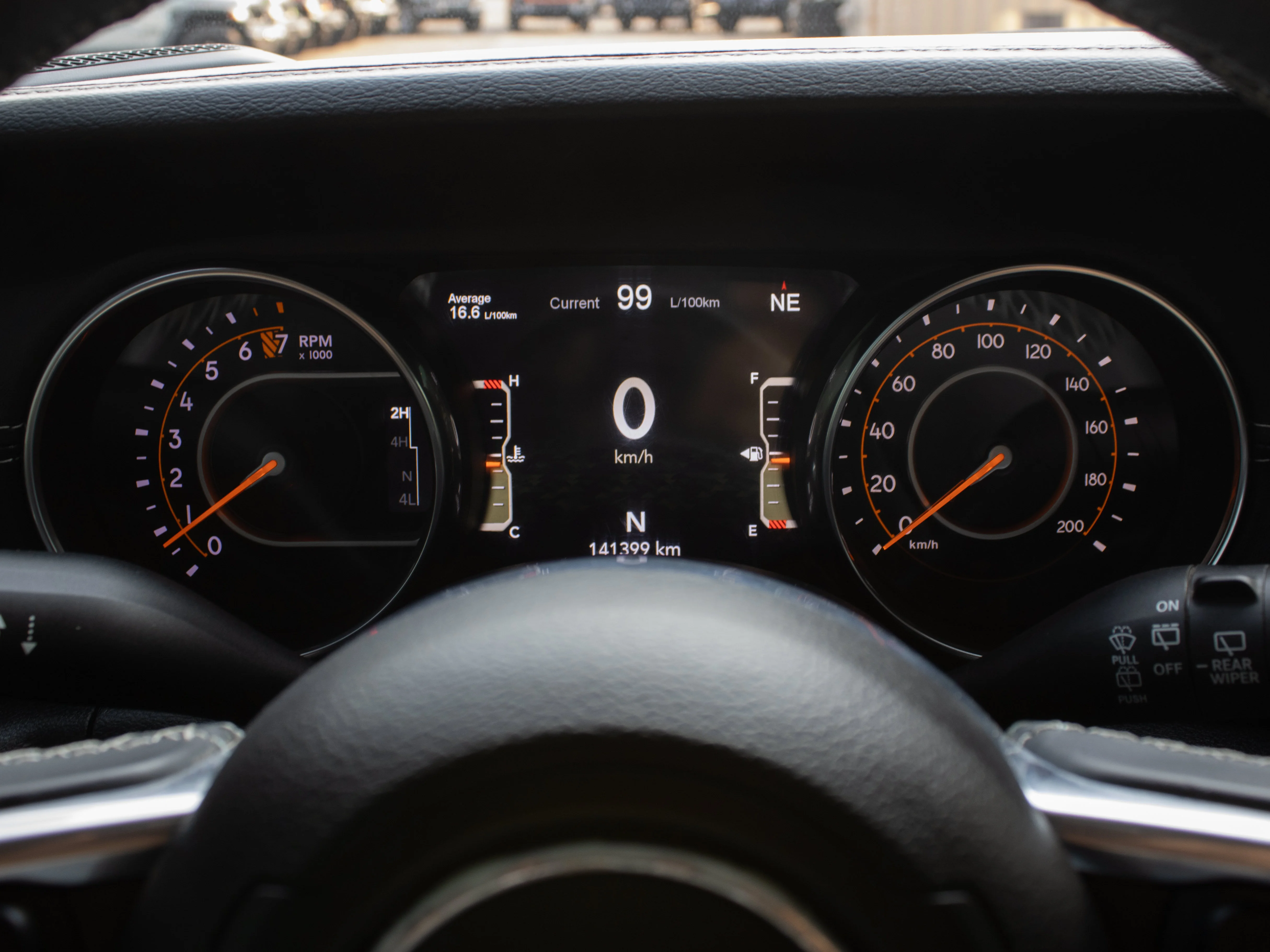 Used 2018 Grey Jeep Sahara* | Leather Seats | Heated Seats & Steering Wheel | 8.4 Navigation | Alpine Premium Audio | image 6