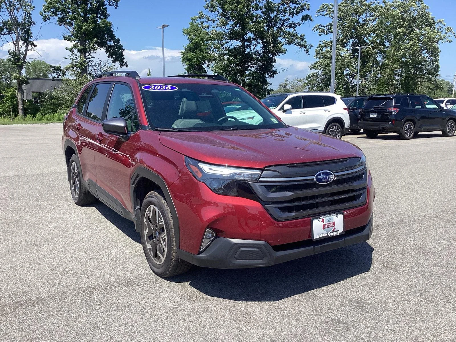 Used 2026 Crimson Red Pearl Subaru Premium image 11