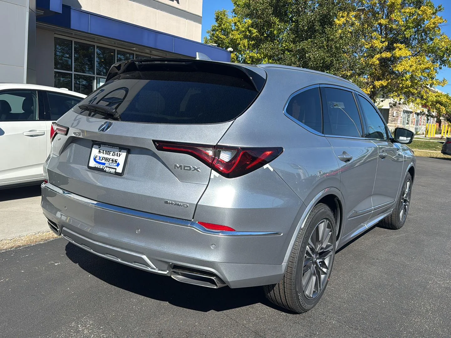 New 2026 Solar Silver Metallic Acura SH-AWD w/Advance image 8