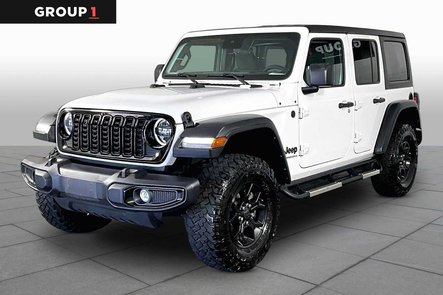 Pre-Owned 2024 Jeep Wrangler Willys