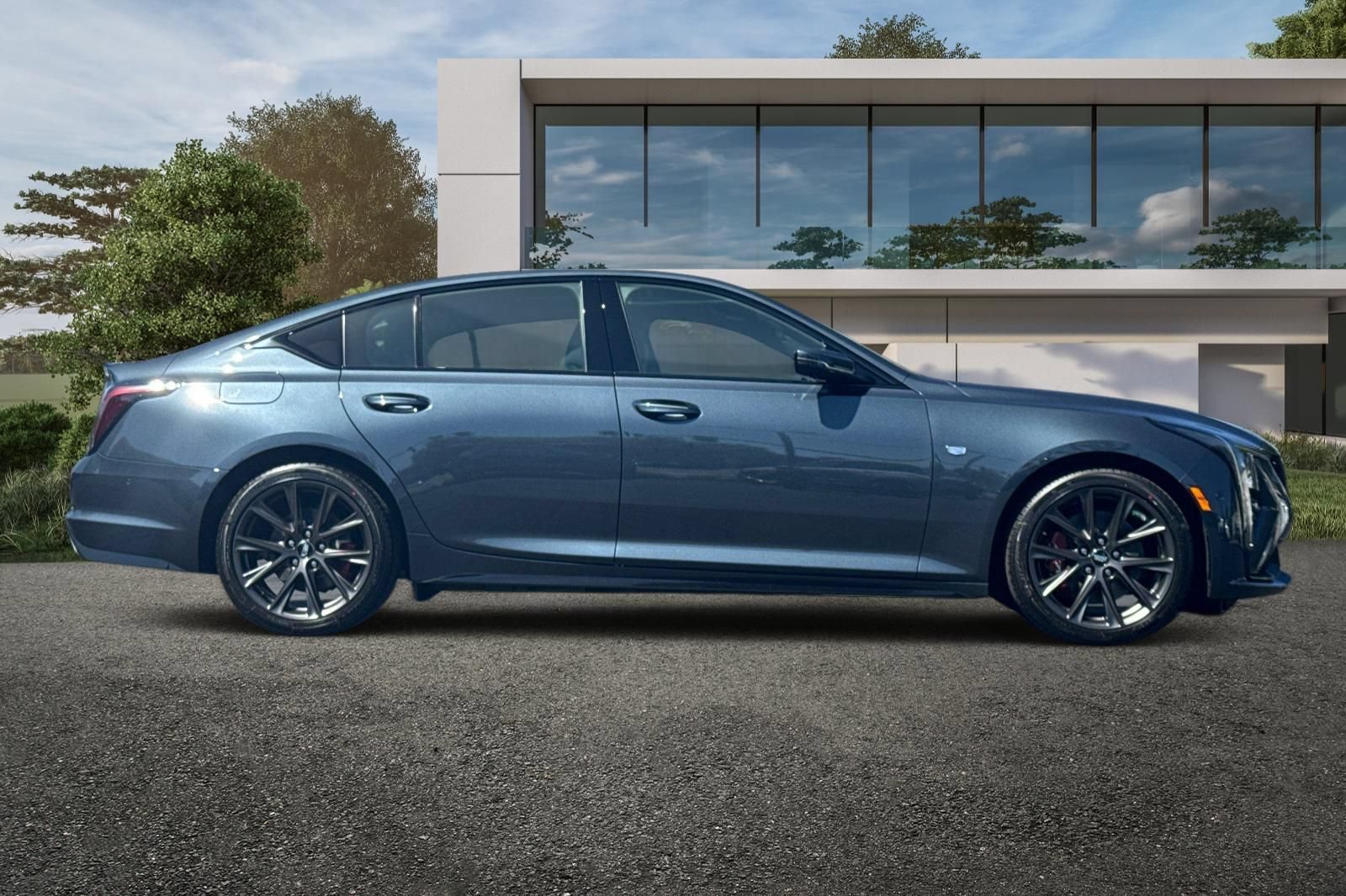 New 2026 Deep Space Metallic Cadillac Sport image 3