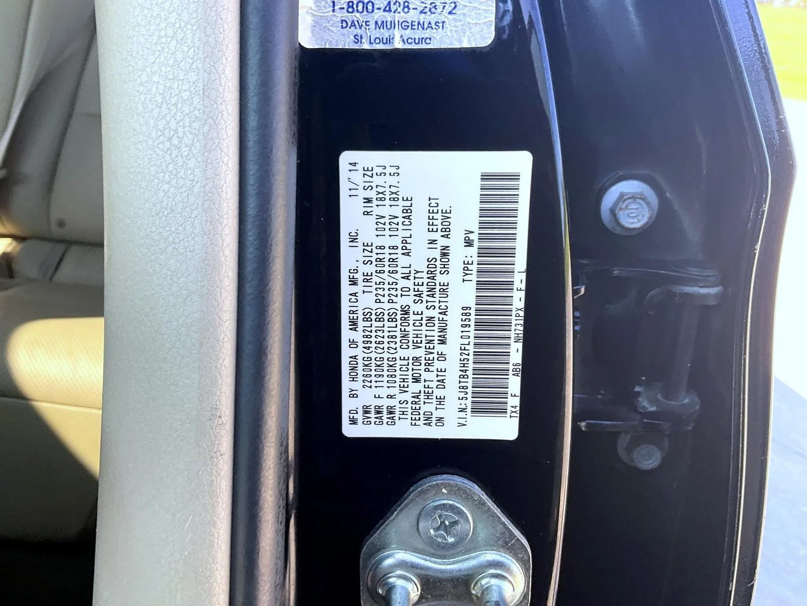Used 2015 Black Acura Technology Package image 25